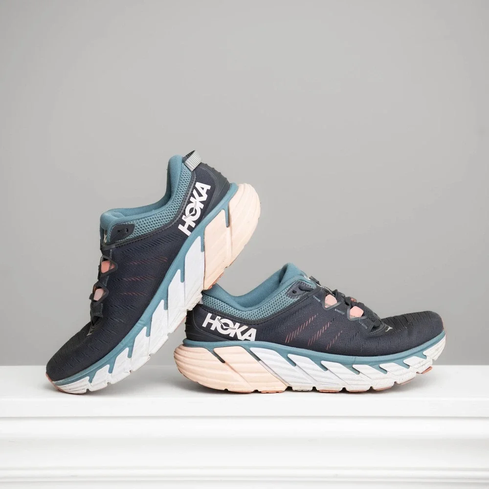 Hoka Gaviota Sz 9 Running Shoes Athleisure Comfort Orthopedic Chunky‎ Sporty Gym